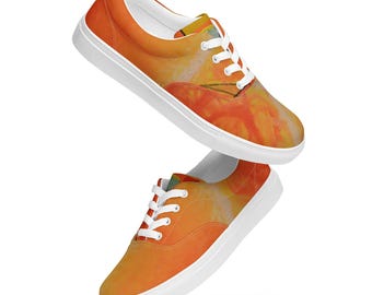 Ziarts 17, Tennis en toile avec lacets homme original (le castor et l&#39;oiseau2) art