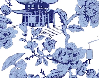 Chinoiserie Scarf
