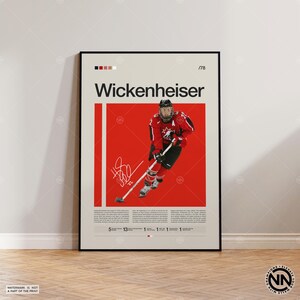 Pôster de Hayley Wickenheiser, jogadora canadense de hóquei, pôster da NHL, pôster de hóquei, pôster esportivo, moderno de meados do século, pôsteres esportivos para quarto