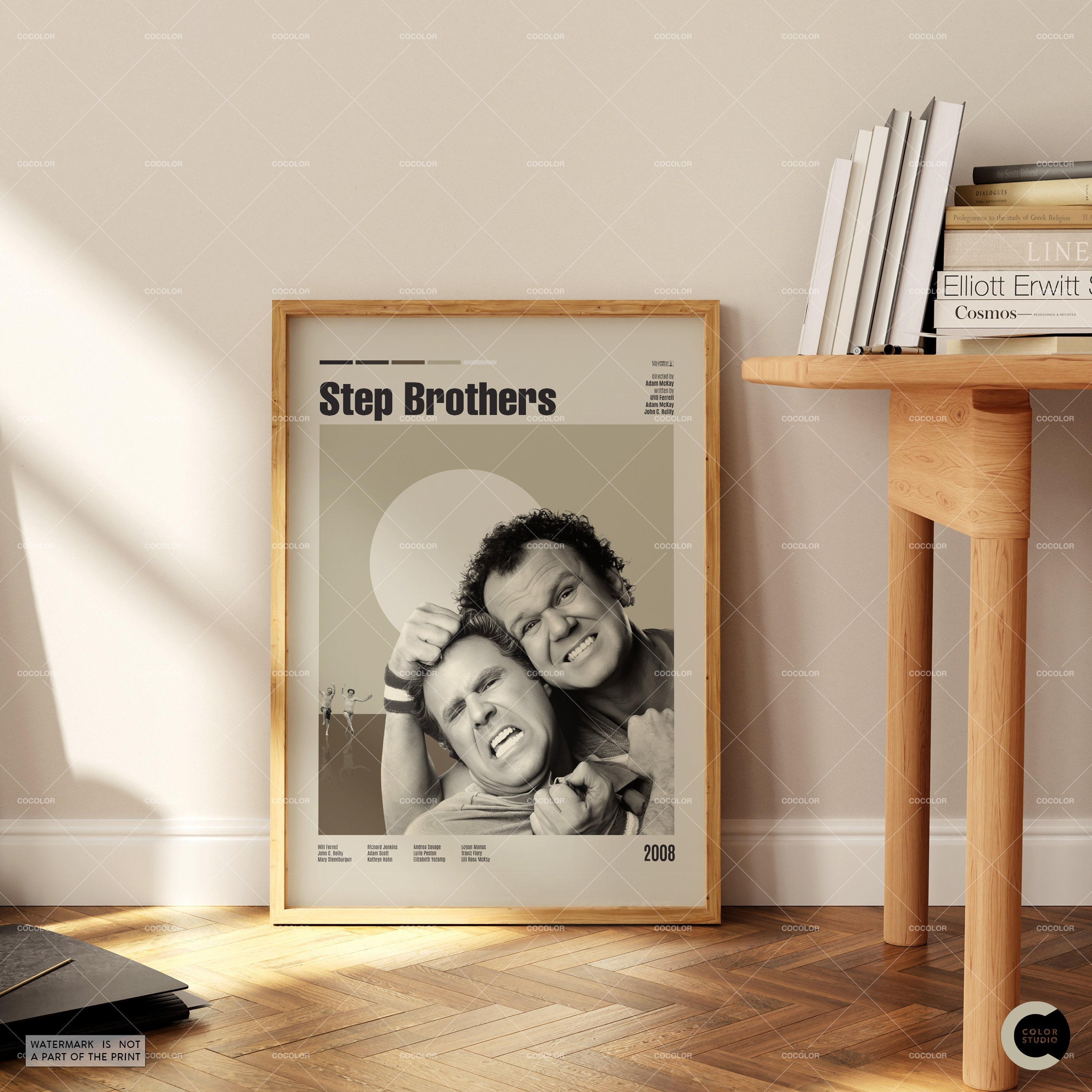 Step Brothers, Retro Movie Poster, Midcentury Modern, Retro Tv Show