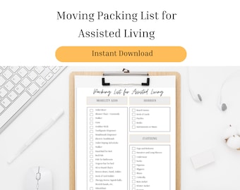 Betreutes Wohnen Checkliste Umzug und Packen