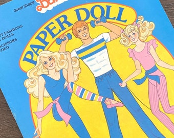 Vintage Monchhichi Paper Doll Book - Unused, Uncut - Vintage Vintage Monchhichi Paper Doll Book - Unused, Uncut - Vintage
