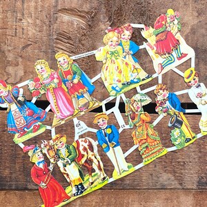 German Scraps - Children - Die Cuts, Cut Outs, Cute Children, Vintage Style, Paper Ephemera, Junk Journal Ephemera, Children Ephemera