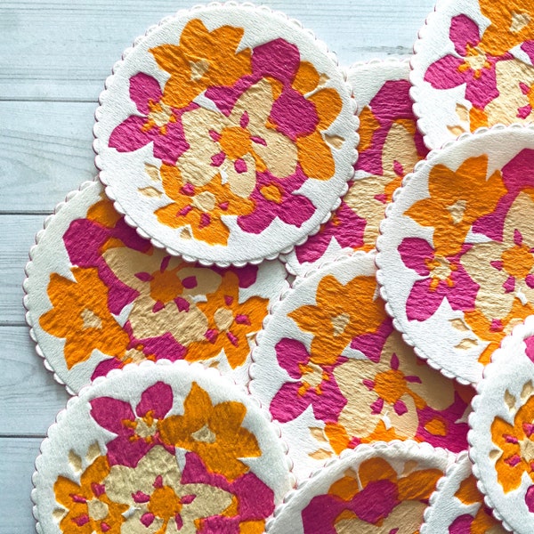 Vintage Coasters Etsy