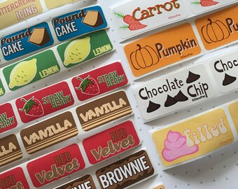 Free printable scrapbook labels