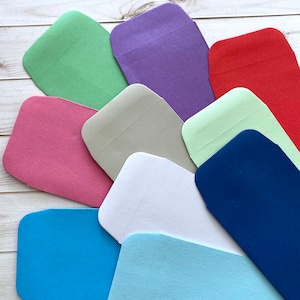 Coin Envelopes - Set of 10 - Colorful Envelopes, Paper Ephemera, Crafting Supplies, Junk Journal Ephemera, Money Envelopes, Mini Envelope
