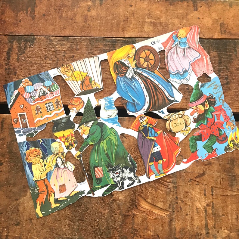 German Scraps Fairy Tales Die Cuts Cut Outs Etsy
