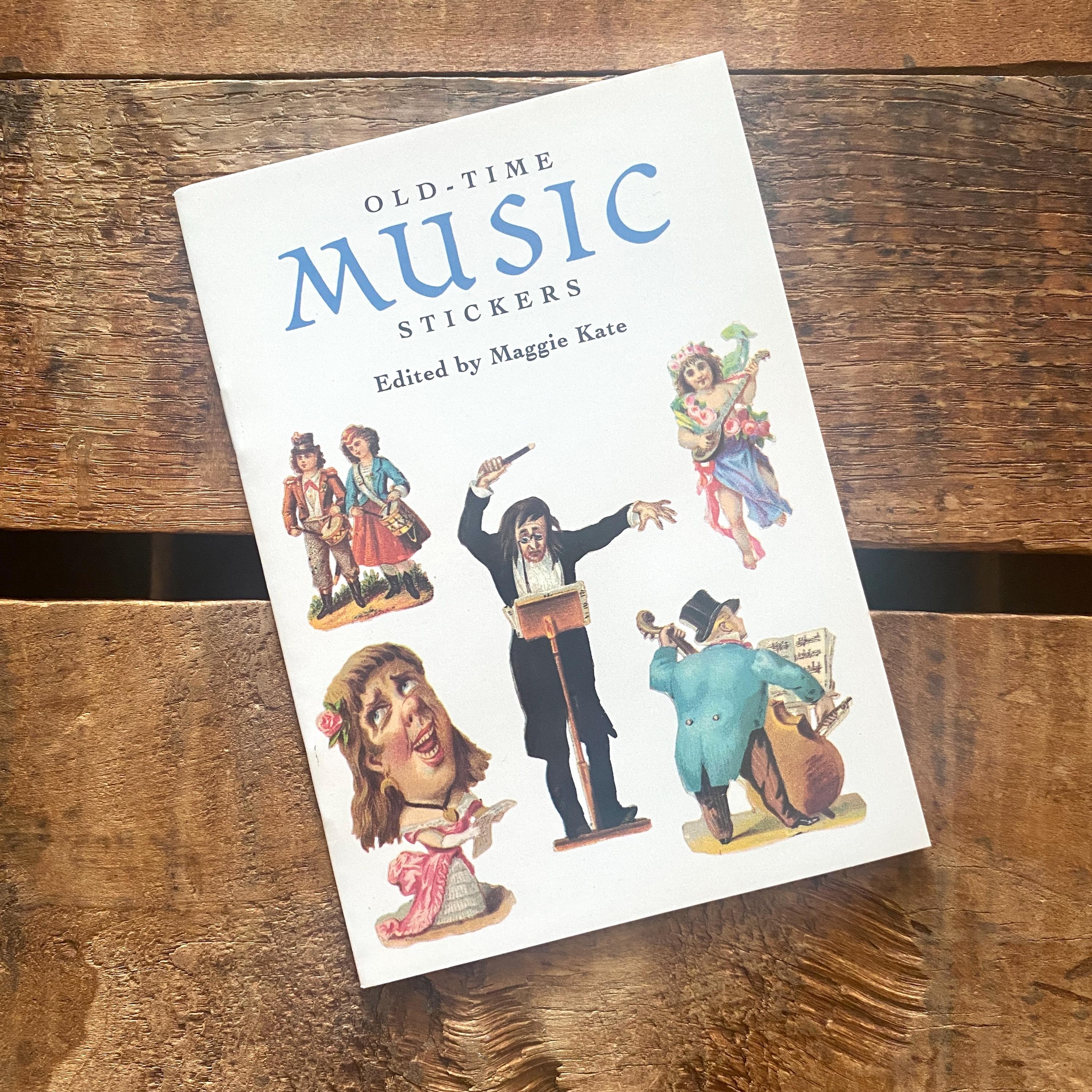 Vintage Unused Old-time Music Sticker Book - 90s Dover Book