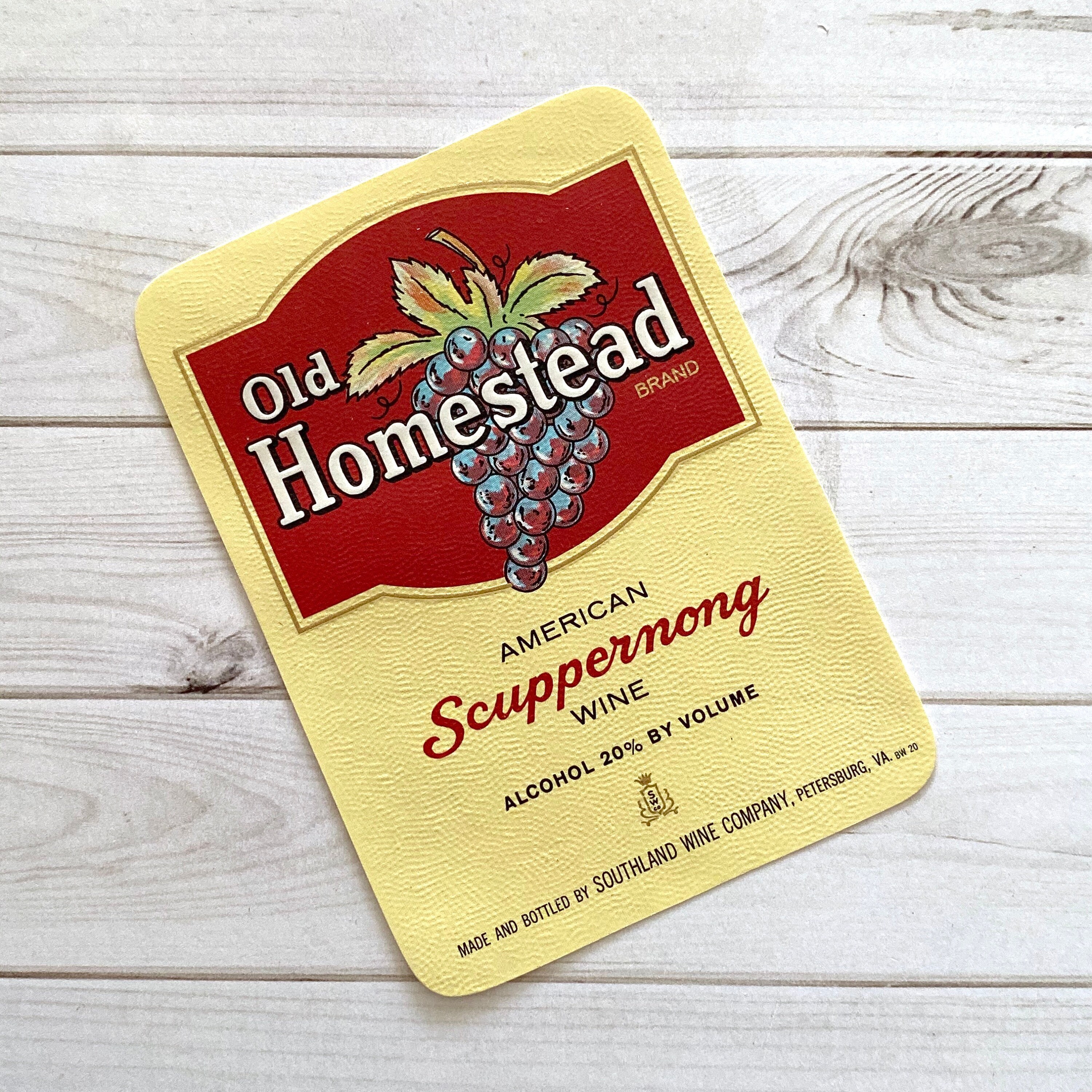 Vintage Wine Labels Set of 5 Vintage Labels NOS Labels Etsy