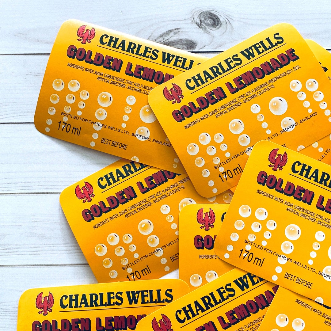 Vintage Soda Labels - Set of 5 - Vintage Labels, NOS Labels, Junk ...