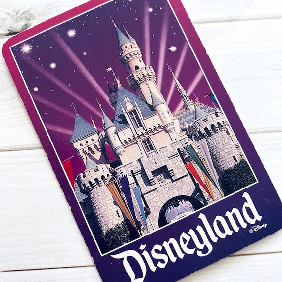 ヴィンテージ ディズニーランド キャッスル トランプ - 6枚セット