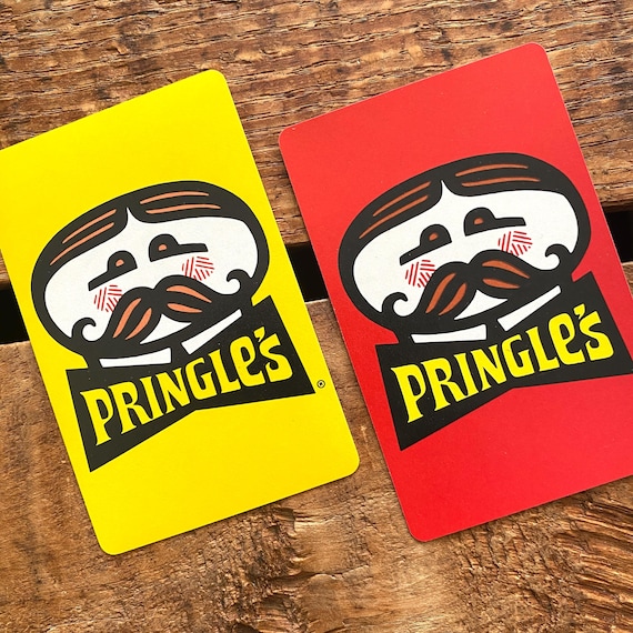 Vintage Pringles Chips Advertising Playing Cards - Set of 6 - Etsy