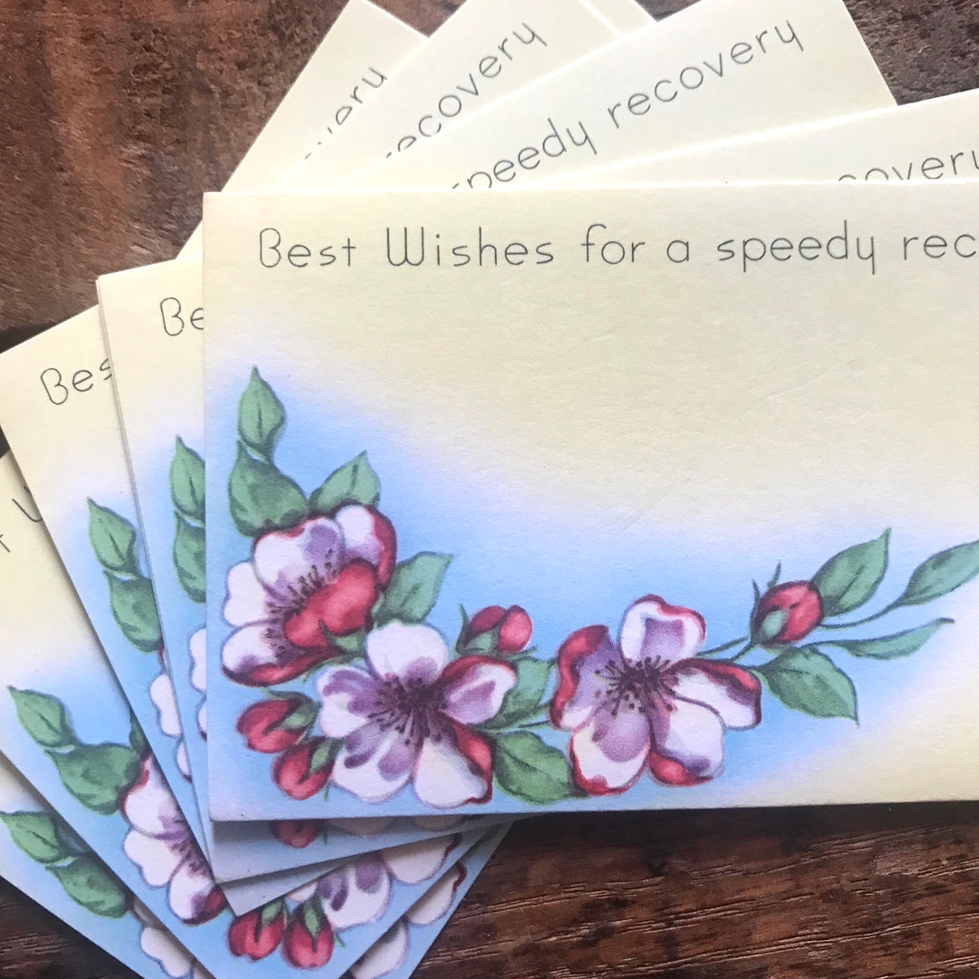 Vintage Florist Cards - Set of 10 - Vintage Paper Ephemera, Vintage ...