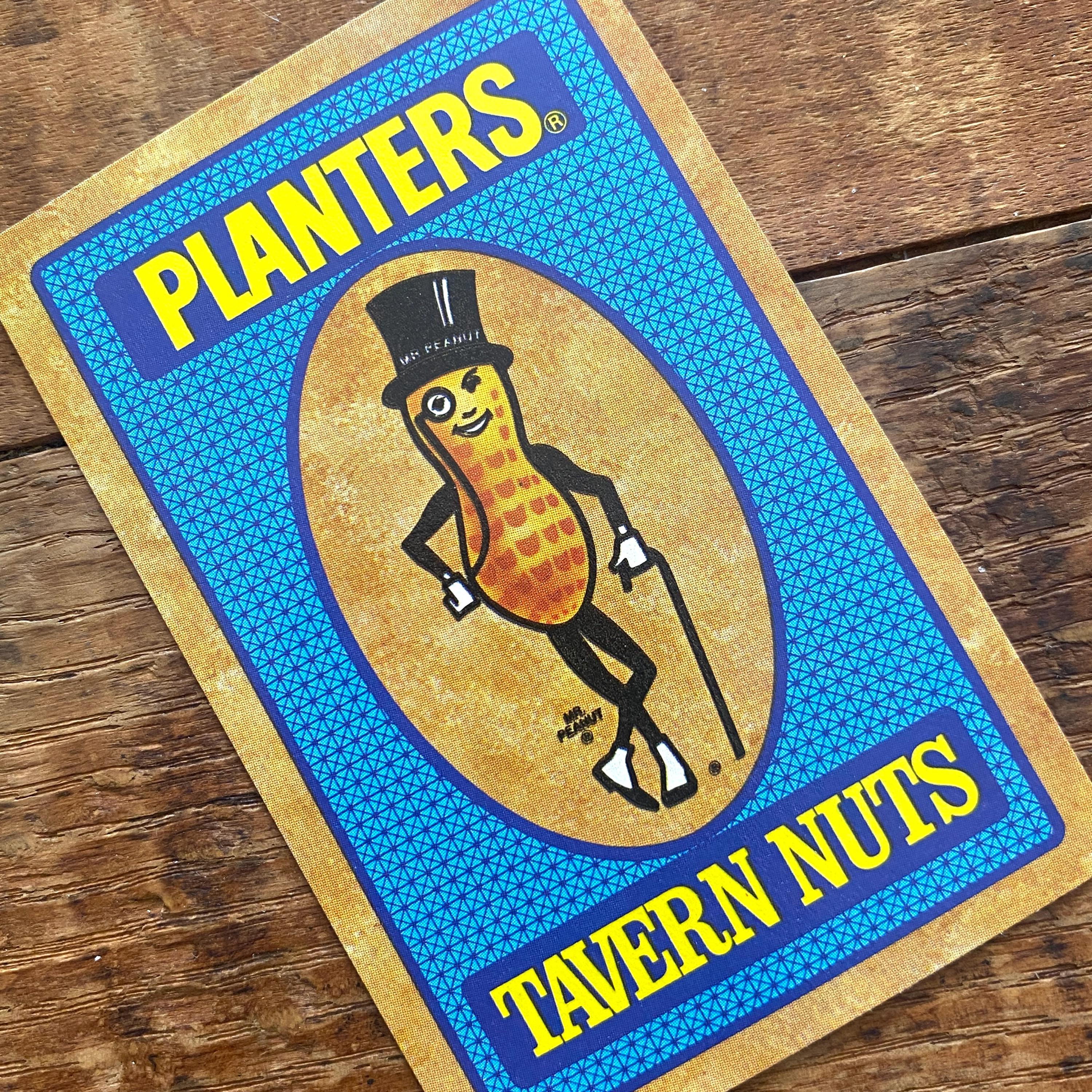 Vintage Planters Mr. Peanut Playing Cards - Set of 6 - Etsy