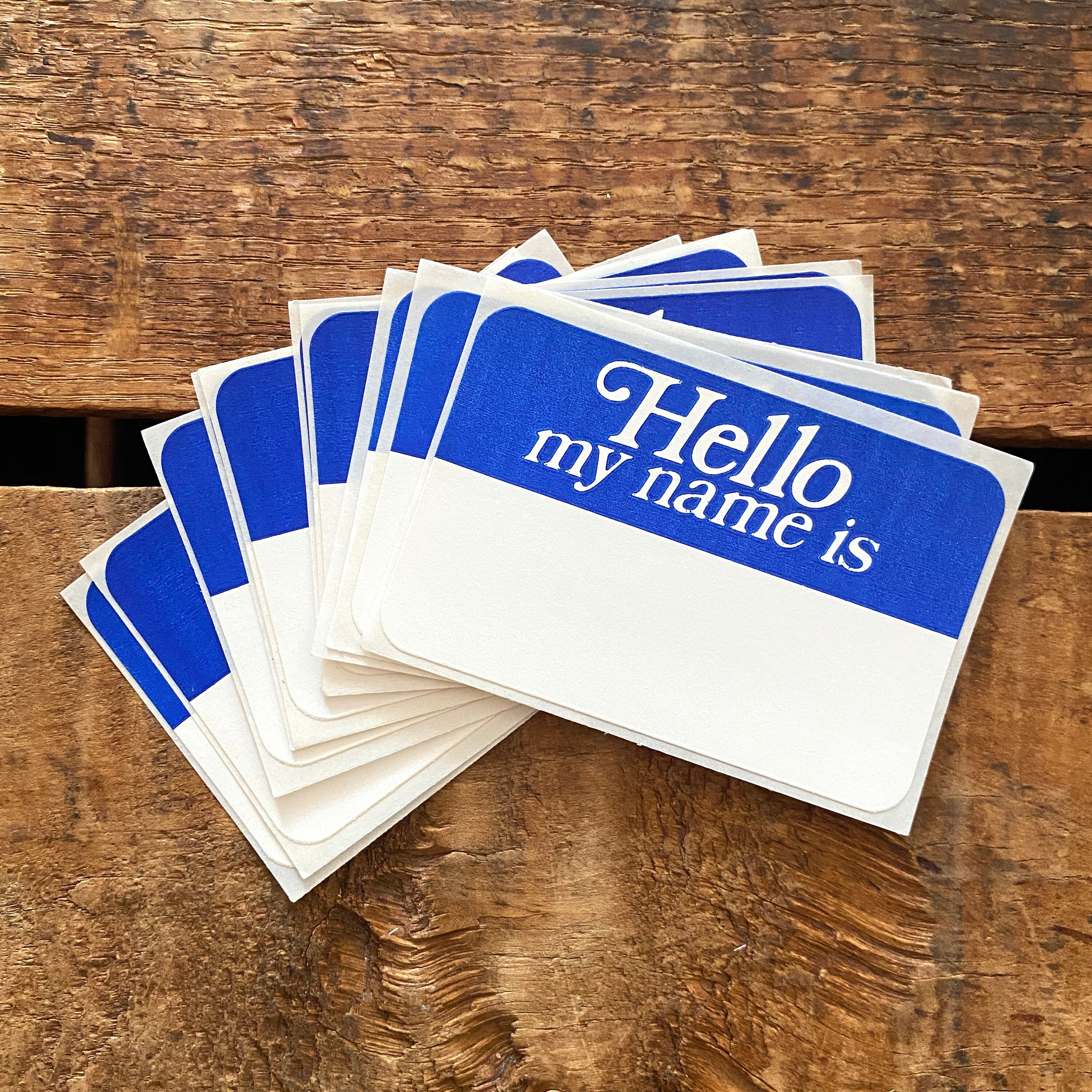 ヴィンテージ DENNISON ミニタグ　一箱　b26 Vintage Dennison Name Tag Stickers - Set of 10 - Vintage Stickers