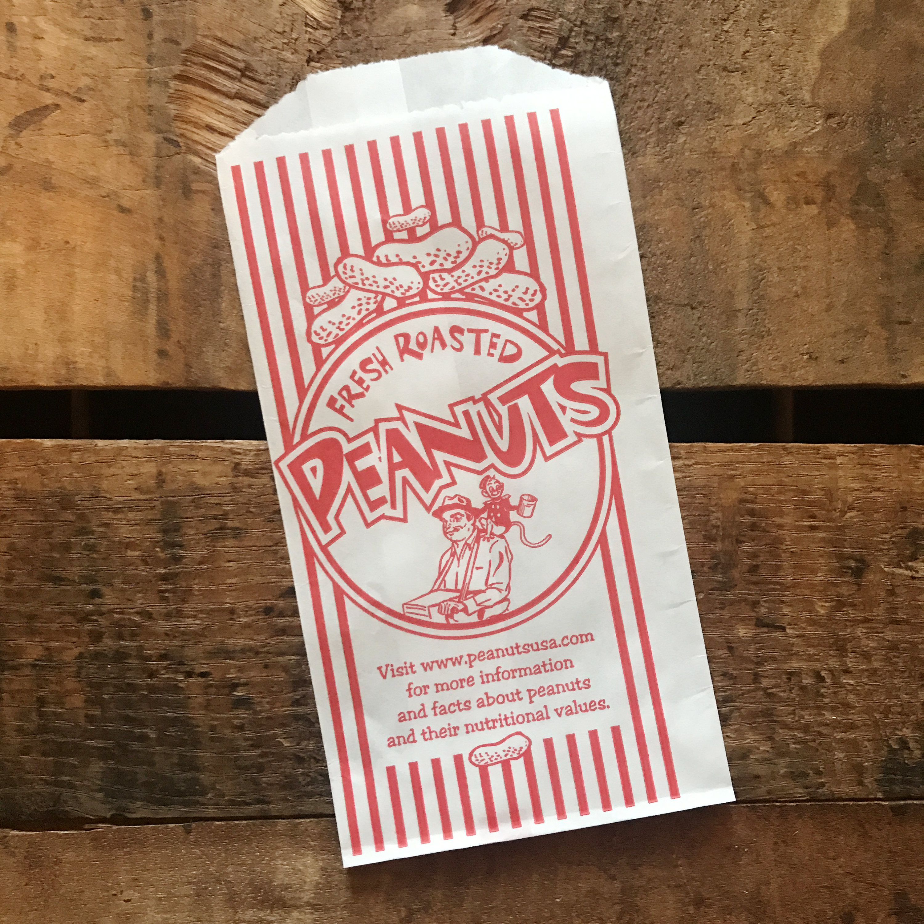 Peanut Bags Set of 10 Paper Bag Treat Bag Merchandise Etsy