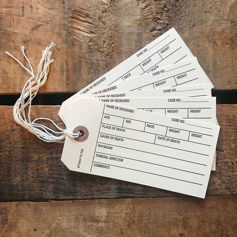 Surrender Tag Paper Paper Tags - Set of 5 - ID Tag, Junk Journal Paper Ephemera, Journal ...