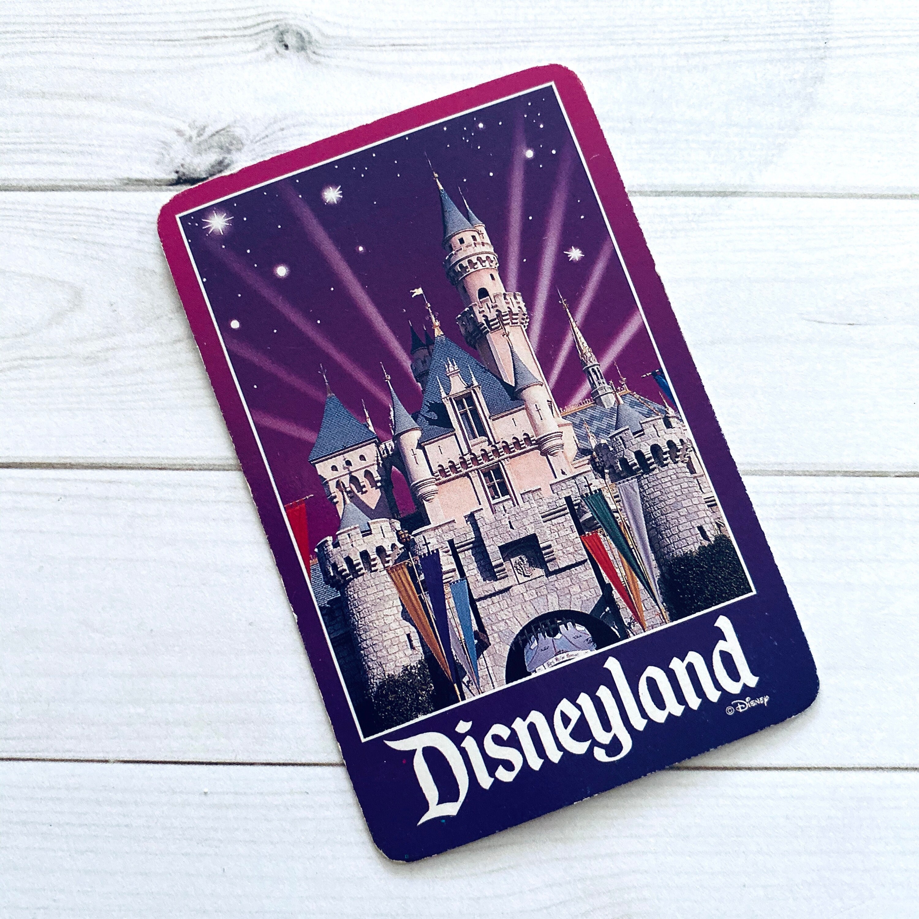 Vintage Playing Cards - Set of 6 - Vintage Disney Cards