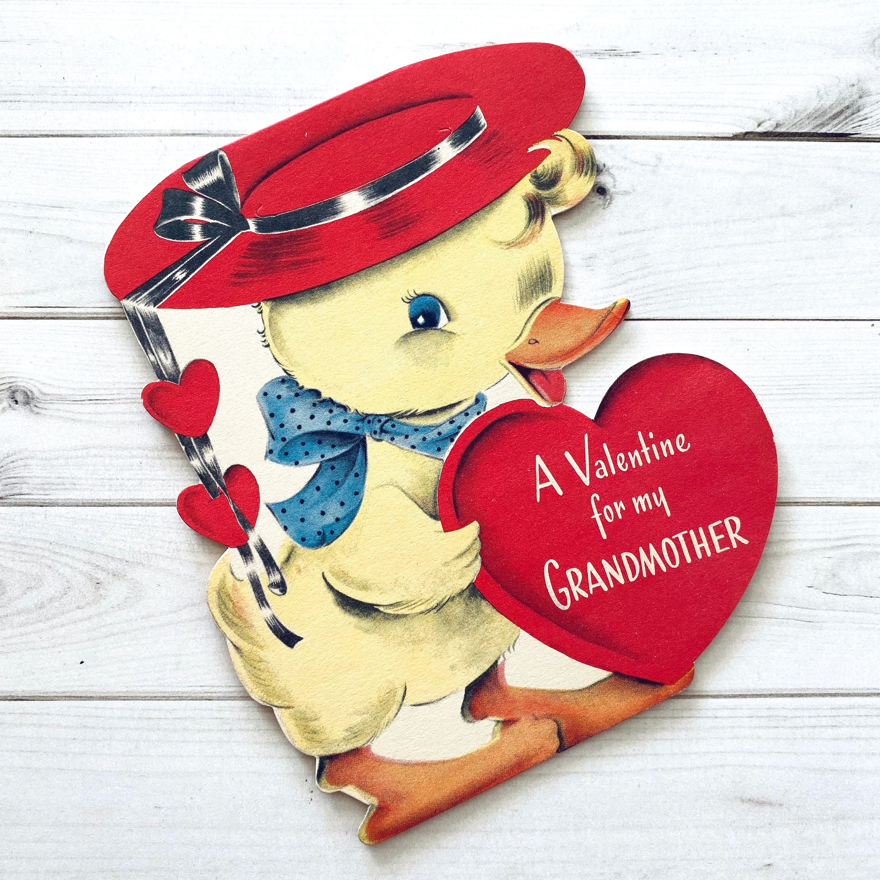 Vintage Valentine Card Unused Vintage Norcross Greeting - Etsy