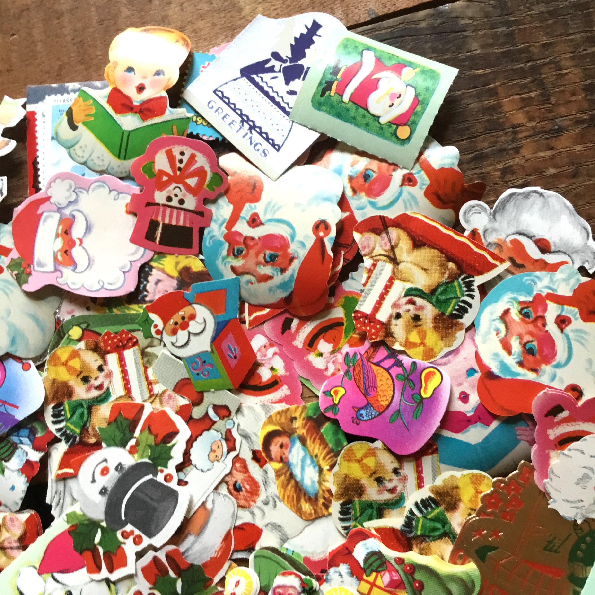 Vintage Christmas Seals 