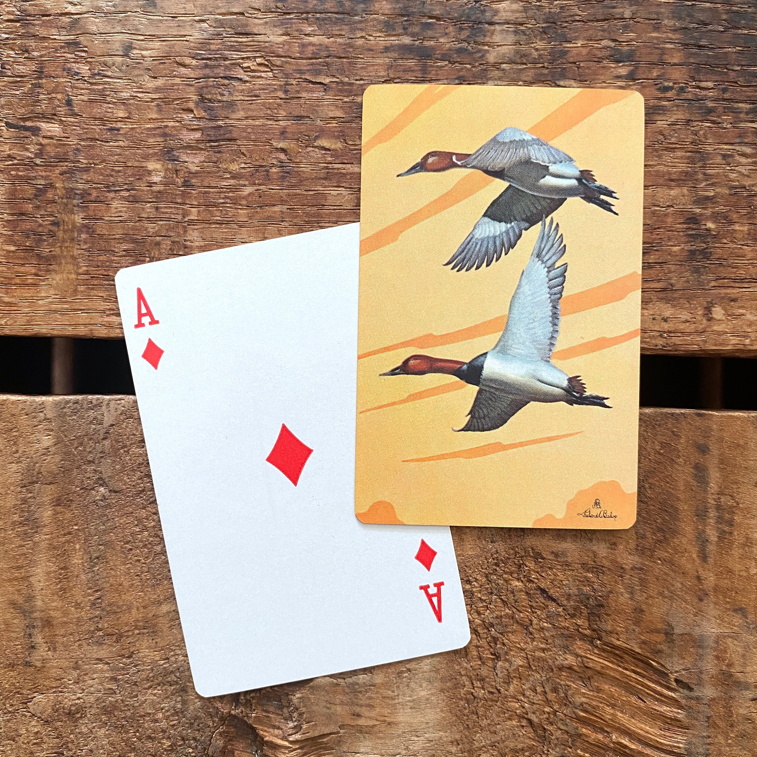 Vintage Ducks Flying Playing Cards - Set of 6 - Etsy
