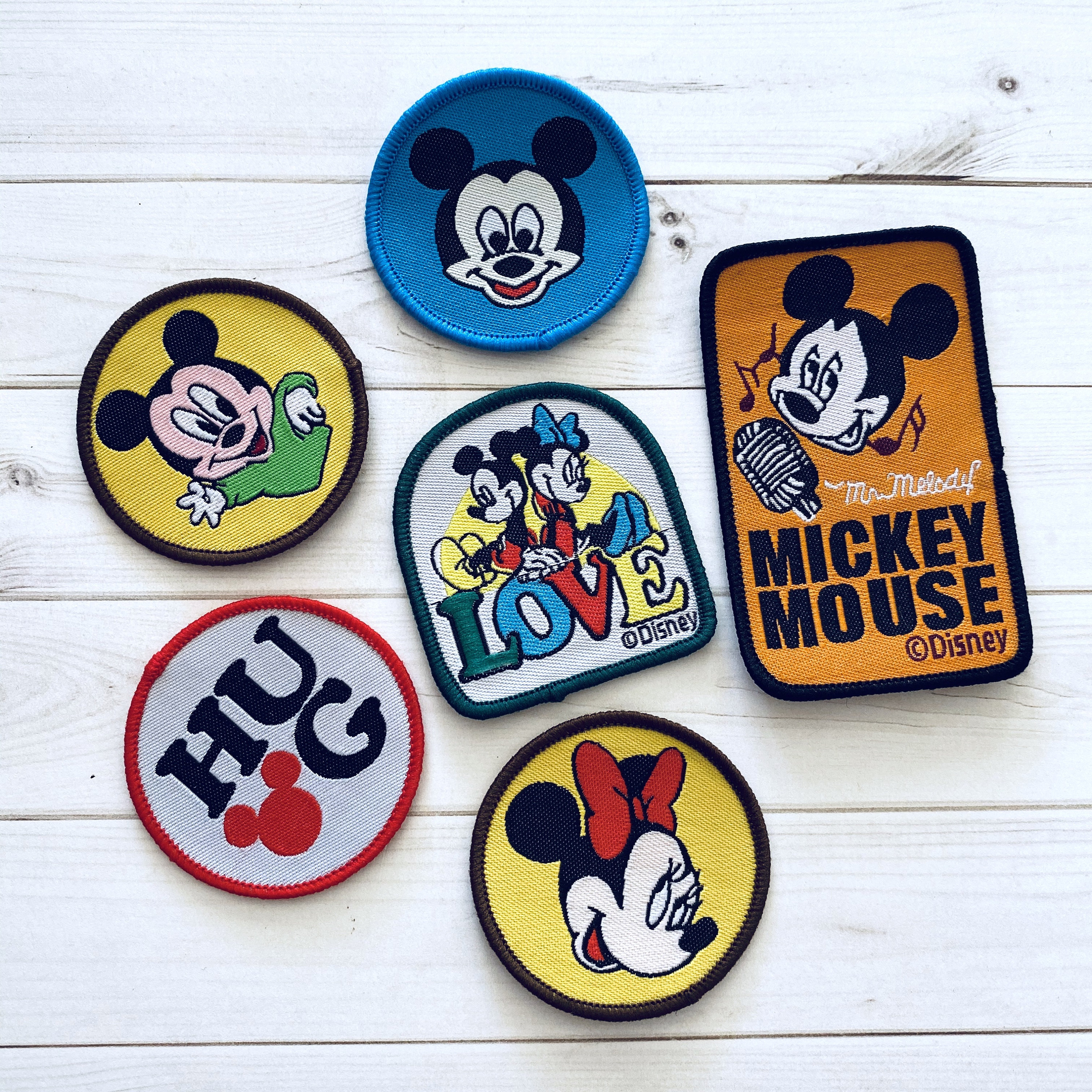 Mickey Mouse Patch Classic Disney Retro Fan Cartoon Character Iron On –  Your Patch Store