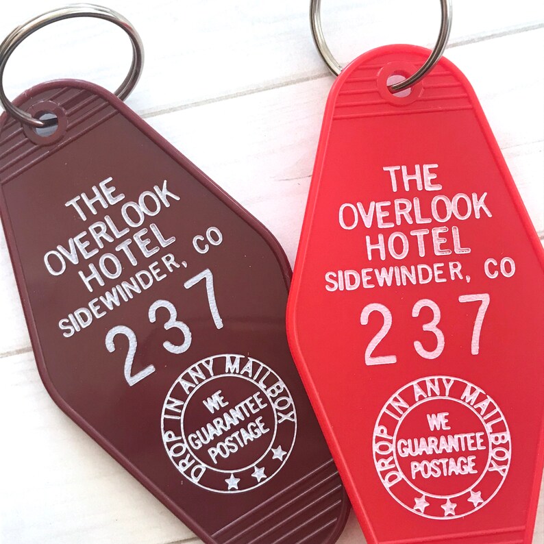 The Shining Overlook Hotel Key Tag / Keychain Etsy