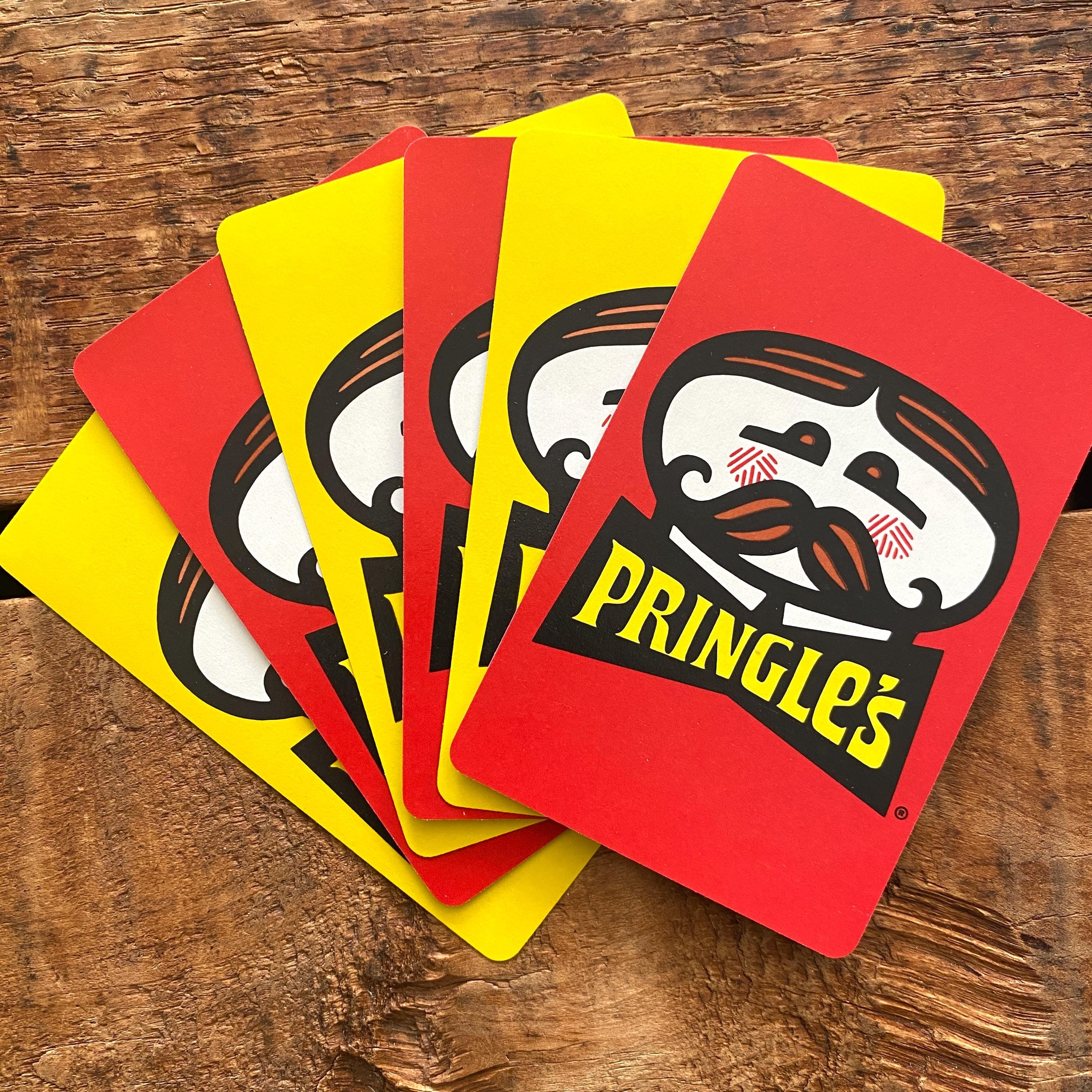 Vintage Pringles Chips Advertising Playing Cards - Set of 6 - Etsy