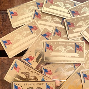 Social Security Card Protector - Etsy Social Security Card Protector - Etsy