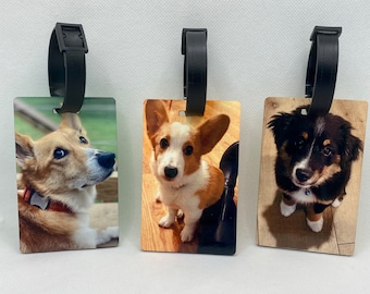 Godzigod Luggage Tags Leather Case Suitcase Label with Stainless Steel Loop Bag Baggage Tote Tags Travel Tags Funny Dogs and Cats Garden Party Godzigod Luggage Tags Leather Case Suitcase Label with Stainless Steel Loop Bag Baggage Tote Tags Travel Tags Funny Dogs and Cats Garden Party