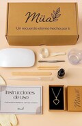 Müa Kit for making jewelry with breast milk or your pet's hair – Personalized necklace – Original gift for women or animal lovers product logo