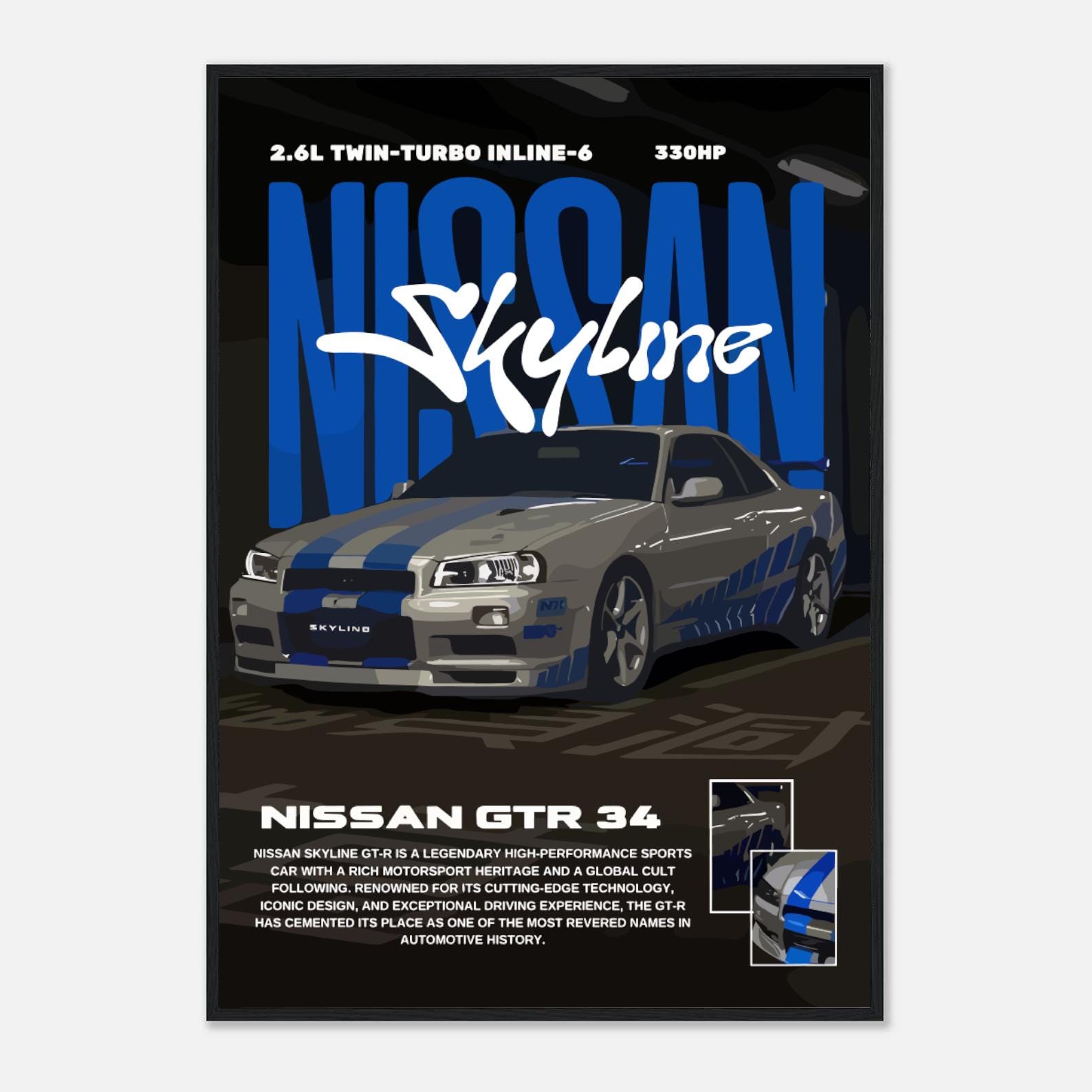 R34ポスター - Etsy 日本