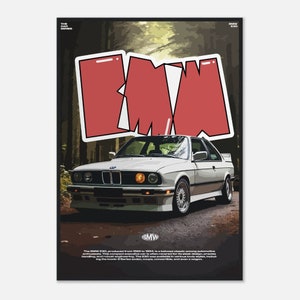 BMW E30 | Poster | Print | Digital Print | BMW