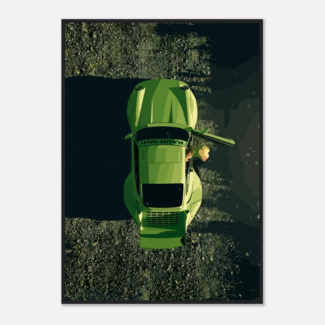 Porsche 911 RAUH WELT | Poster | Digital Print | RWB | Gift for Car ...