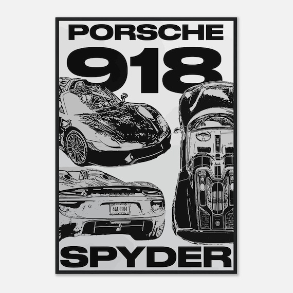 Porsche 918 Spyder | Poster | Print | Digital Print