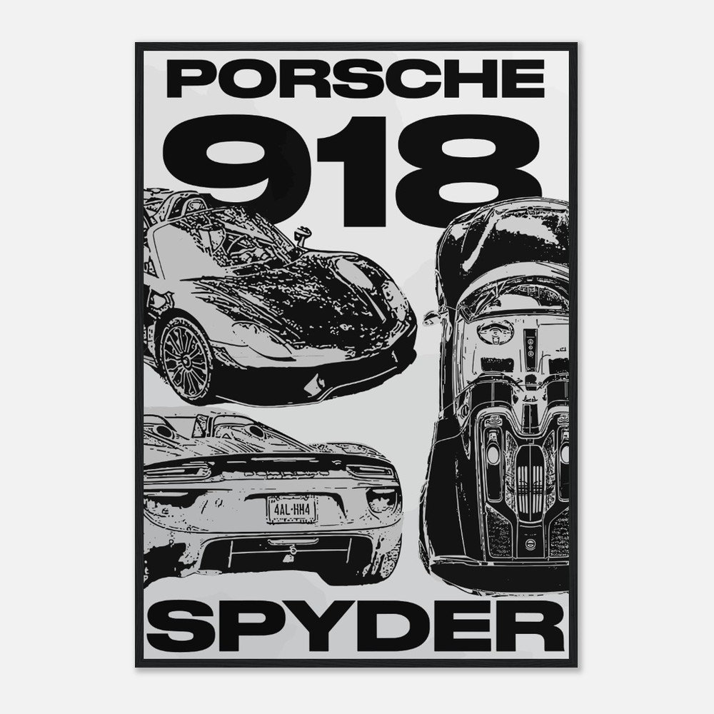 Porsche 918 Spyder | Poster | Print | Digital Print | Porsche