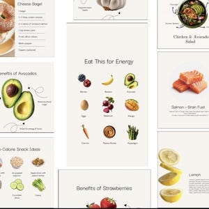 200 Food Nutritionist Instagram Post Templates | Dietician Nutrition Social Media Branding Healthy Eating Recipe Posts Canva, Wellness Coach