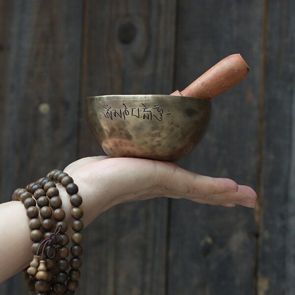 6 inch Singing bowls Hand Beaten Hammer Singing bowls for sound healing, meditation, yoga charka balancing Handmade