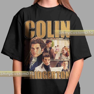 Colin Bridgerton Shirt American Actresses Shirt Vintage Bootleg Sweatshirt Long Sleeve Retro Unisex Graphic Tee Adult Bestseller DesignYouth