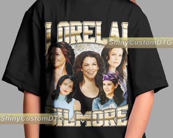 Lorelai Gilmore Shirt American Actresses Character Shirt Vintage Bootleg Long Sleeve Hoodie Unisex Graphic Tee Youth Bestseller Design Adult