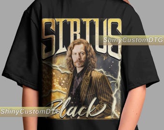 Sirius Black Shirt American Actresses Shirt Vintage Bootleg Sweatshirt Long Sleeve Retro Unisex Graphic Tee Adult Bestseller Design Youth