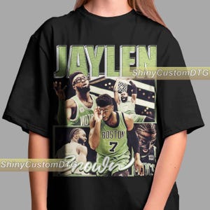Jaylen Brown Shirt basketball Sport Tshirt Vintage Bootleg Sweatshirt Retro Unisex Graphic Tee Bestseller Design Adult