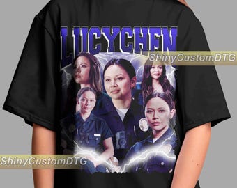 Lucy Chen Shirt American Actresses Character Shirt Vintage Bootleg Long Sleeve Hoodie Unisex Graphic Tee Youth Bestseller Design Adult
