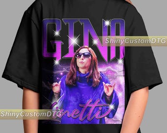 Gina Linetti Shirt American Actresses Shirt Vintage Bootleg Sweatshirt Long Sleeve Retro Unisex Graphic Tee Adult Bestseller Design Youth