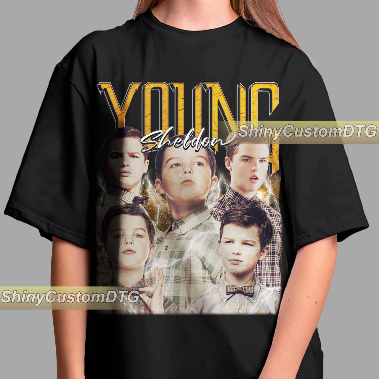 Young Sheldon Shirt American Actresses Shirt Vintage Bootleg Sweatshirt Long Sleeve Retro Unisex Graphic Tee Adult Bestseller Design Youth
