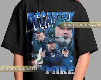 Camiseta Mike McCarthy, camiseta deportiva estadounidense, sudadera estilo pirata vintage, camiseta gráfica retro unisex, diseño superventas para adultos