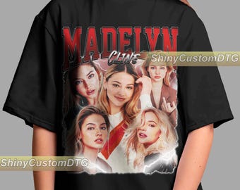 Madelyn Cline Shirt American Actresses Character Shirt Vintage Bootleg Long Sleeve Hoodie Unisex Graphic Tee Youth Bestseller Design Adult
