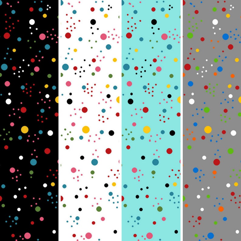 Flower DazeSprinkles 10 Stacker from River/'s Bend RIV-FDS-TF ~ Dots Dots More Dots ~~ Layer Cake Cotton Quilt Fabric ~ Free Shipping