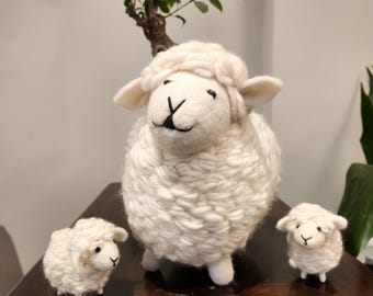 ヴィンテージ チャドバレー ラム ぬいぐるみ：黒顔羊、1990年代の