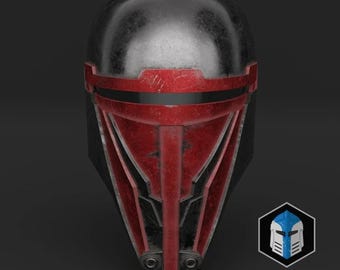 Star Wars Darth Revan Mask 3D Printed Cosplay Prop DIY Sith Helmet